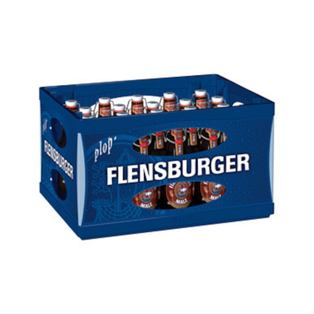 Flensburger Malz Bügelflasche 20 x 0,33L (Glas) MEHRWEG Kiste zzgl. 4,50 € Pfand - 0
