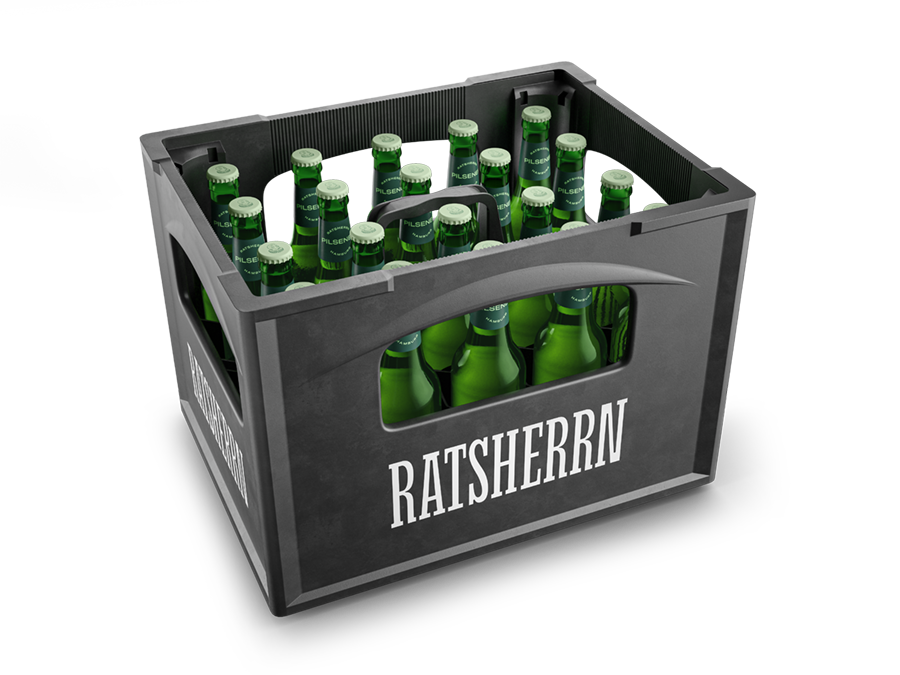 Ratsherrn Pilsener 20 x 0,33L (Glas) MEHRWEG Kiste zzgl. 3,10 € Pfand