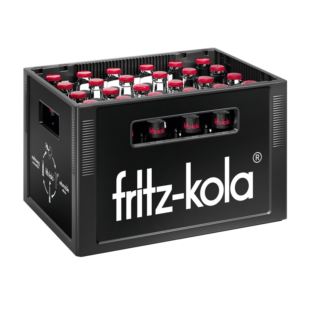 Fritz-Kola Superzero 24 x 0,2L (Glas) MEHRWEG Kiste zzgl. 5,10 € Pfand