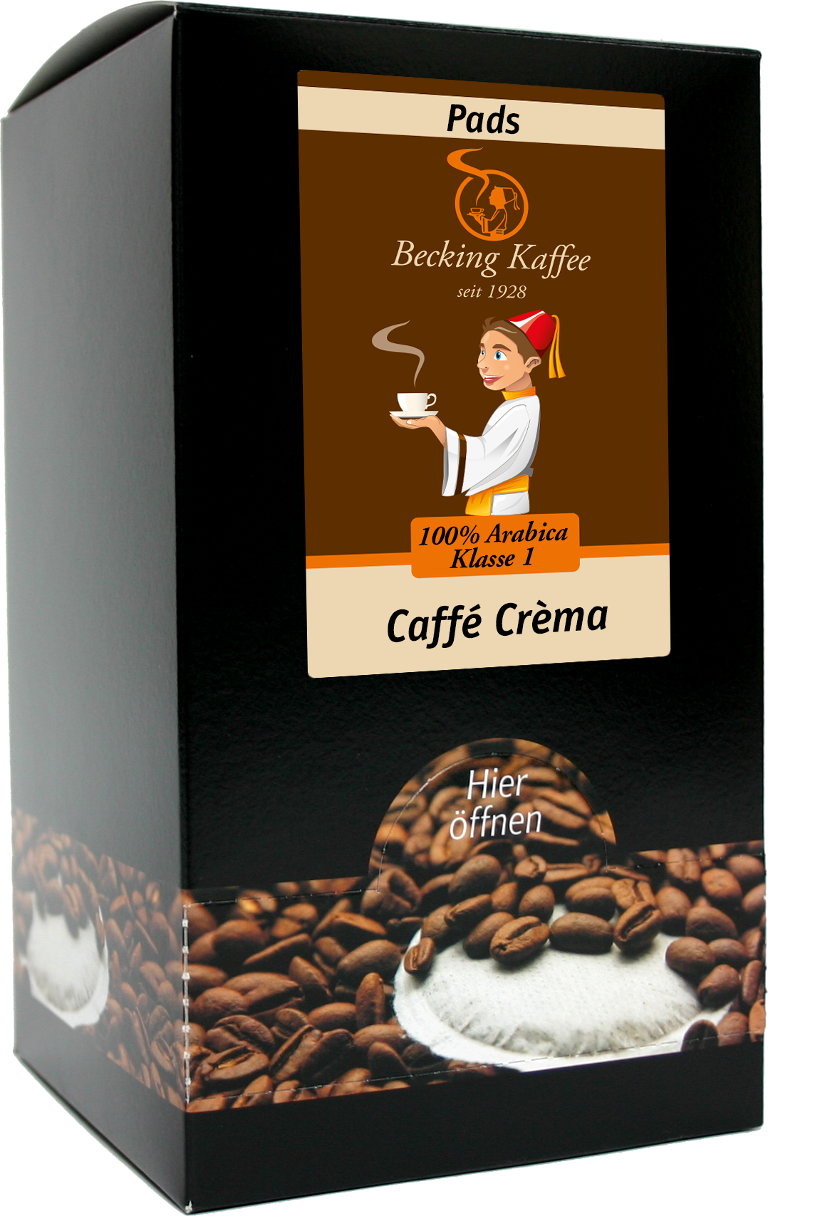 Becking Kaffee -Caffé Crèma  (Kaffeepads)